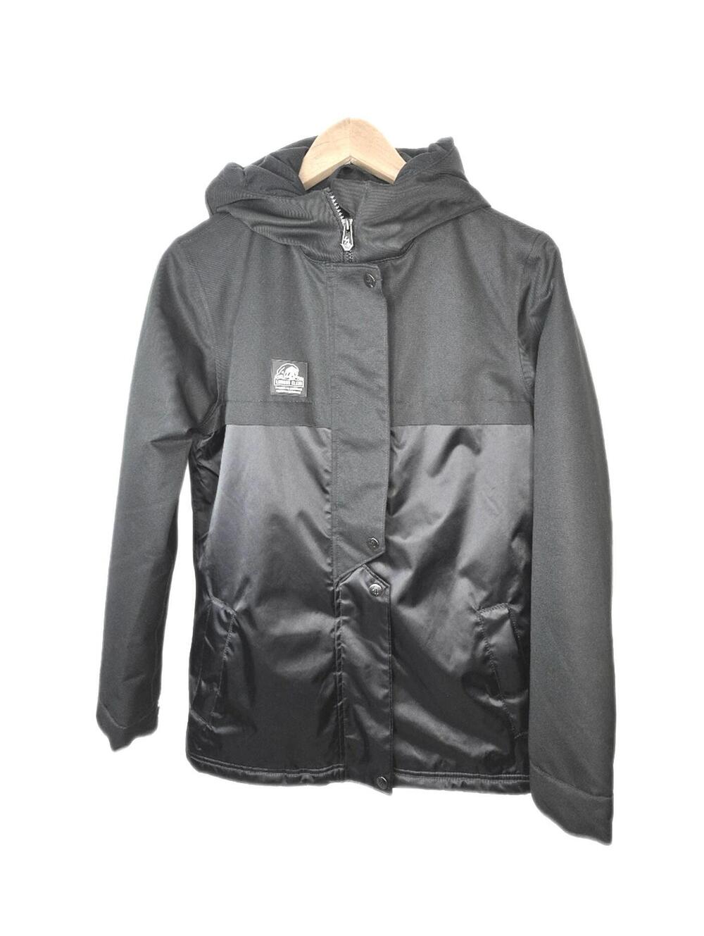 Lurking Class Snowboard Skull Jacket.black Green, Full Zip, Hooded Ski XS